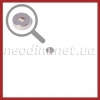 Фото Неодимового магнита кольца ᴓ D6 - 2 x H2 мм